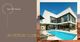 are gutters required by code