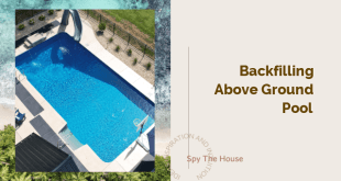 backfilling above ground pool