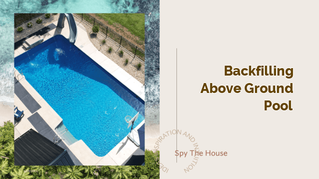 backfilling above ground pool