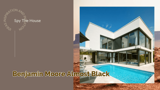 benjamin moore almost black