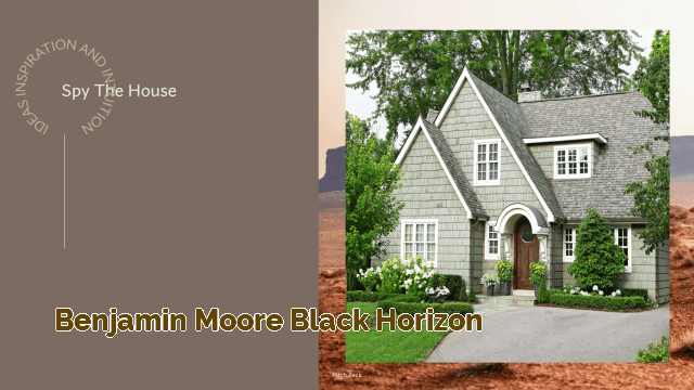 benjamin moore black horizon