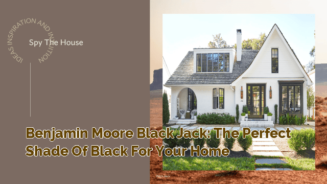 Benjamin Moore Black Jack: The Perfect Shade of Black for Your Home