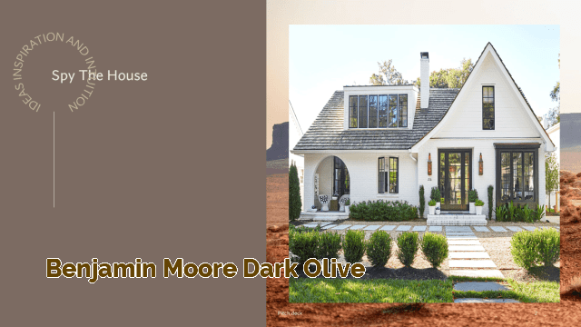 benjamin moore dark olive