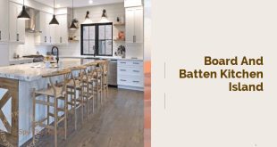 board and batten kitchen island