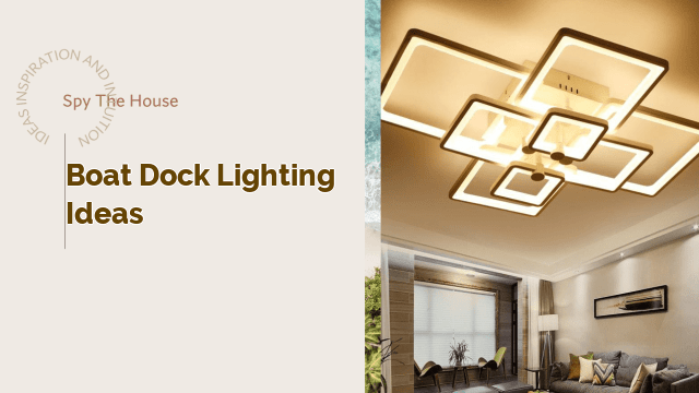 Boat Dock Lighting Ideas