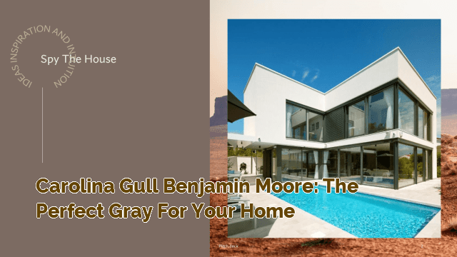Carolina Gull Benjamin Moore: The Perfect Gray for Your Home