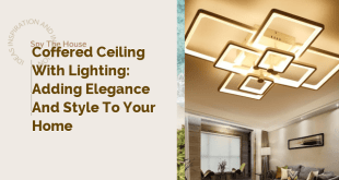 Coffered Ceiling with Lighting: Adding Elegance and Style to Your Home