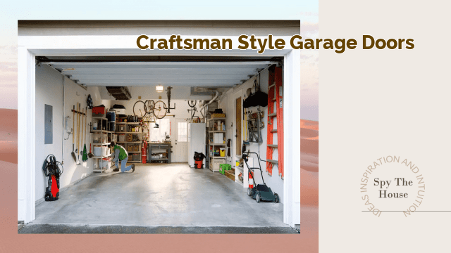 craftsman style garage doors