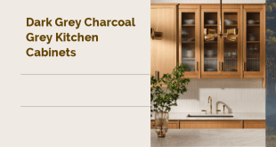 Dark Grey Charcoal Grey Kitchen Cabinets
