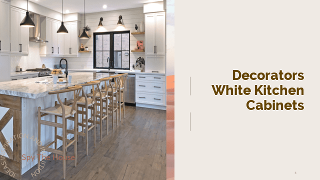 decorators white kitchen cabinets