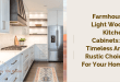 Farmhouse Light Wood Kitchen Cabinets: A Timeless and Rustic Choice for Your Home
