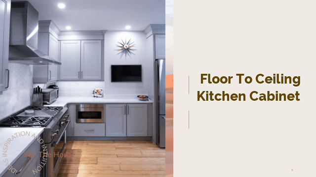 floor to ceiling kitchen cabinet