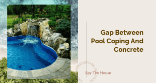 gap between pool coping and concrete