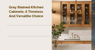 Gray Stained Kitchen Cabinets: A Timeless and Versatile Choice