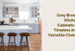 Grey Brown Kitchen Cabinets: A Timeless and Versatile Choice