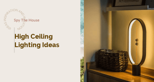 high ceiling lighting ideas