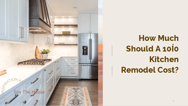 How Much Should a 10×10 Kitchen Remodel Cost?