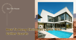 How to Hang Christmas Lights with Gutter Guards