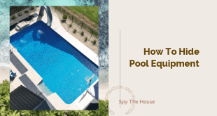 how to hide pool equipment