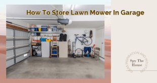 How to Store Lawn Mower in Garage
