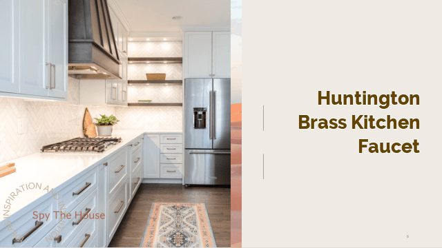 huntington brass kitchen faucet