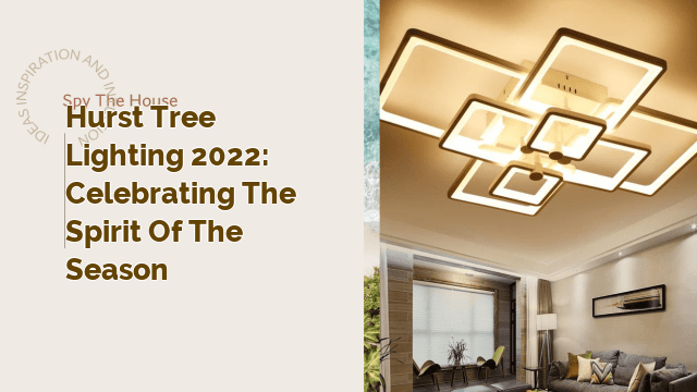 Hurst Tree Lighting 2022: Celebrating the Spirit of the Season