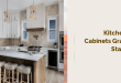 kitchen cabinets gray stain