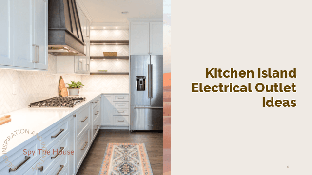 kitchen island electrical outlet ideas