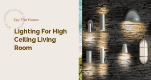 Lighting for High Ceiling Living Room
