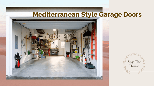 mediterranean style garage doors