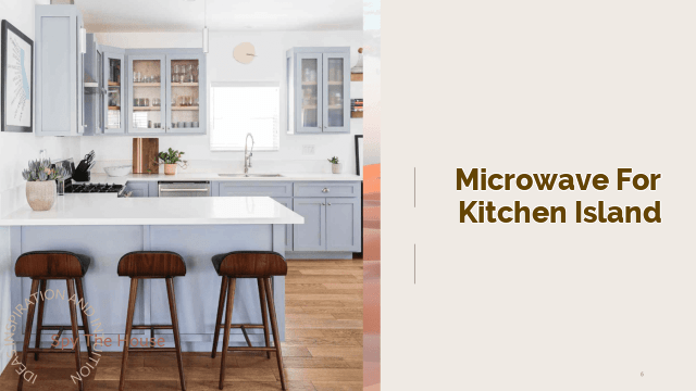 microwave for kitchen island