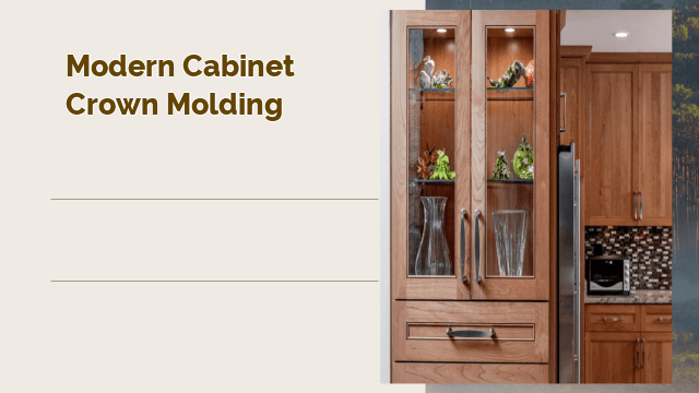 Modern Cabinet Crown Molding