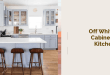 off white cabinets kitchen