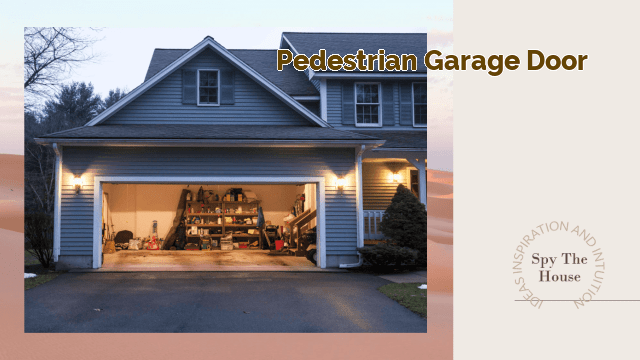 pedestrian garage door