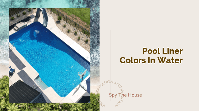 pool liner colors in water