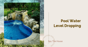 pool water level dropping