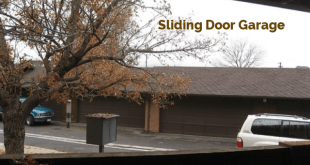 sliding door garage