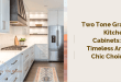 Two Tone Gray Kitchen Cabinets: A Timeless and Chic Choice