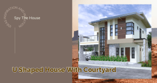 u shaped house with courtyard