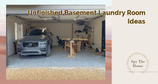 unfinished basement laundry room ideas