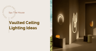 vaulted ceiling lighting ideas