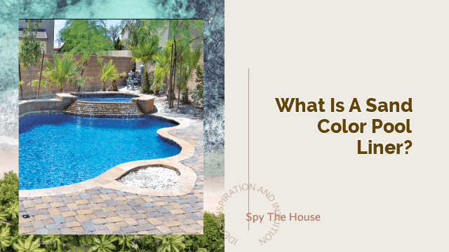 What is a Sand Color Pool Liner?