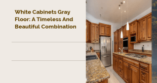 White Cabinets Gray Floor: A Timeless and Beautiful Combination