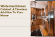 White Oak Kitchen Cabinet: A Timeless Addition to Your Home