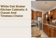 White Oak Shaker Kitchen Cabinets: A Classic and Timeless Choice