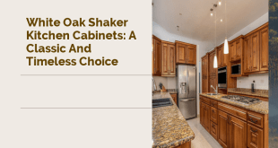 White Oak Shaker Kitchen Cabinets: A Classic and Timeless Choice